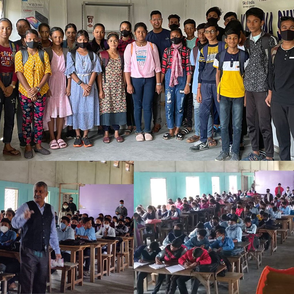 Students at free NTSE and NMMSE coaching classes